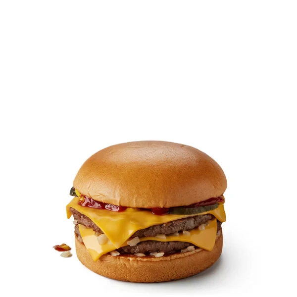 double cheese burger