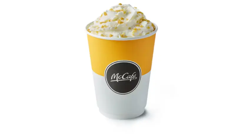 mcdonalds honeycomb latte