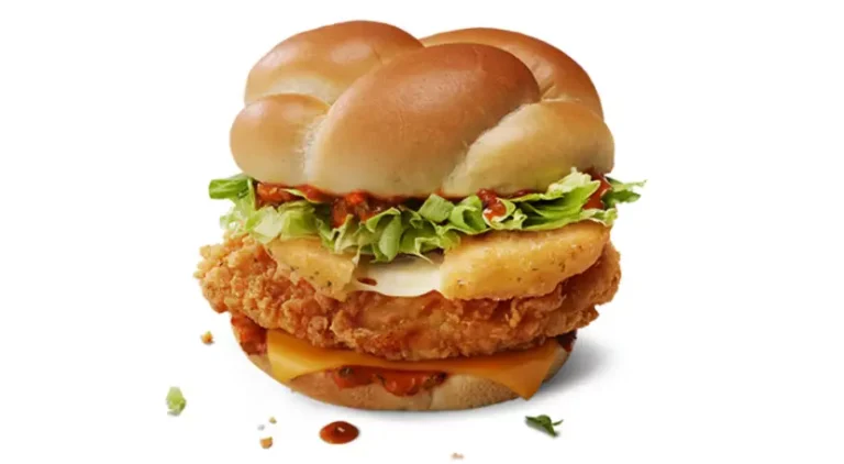 mcdonalds cheesy chicken stack November 1