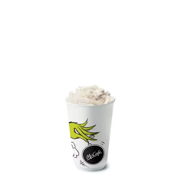 mcdonalds snowglobe hot chocolate