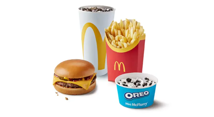 mcdonalds large meal deal plus January