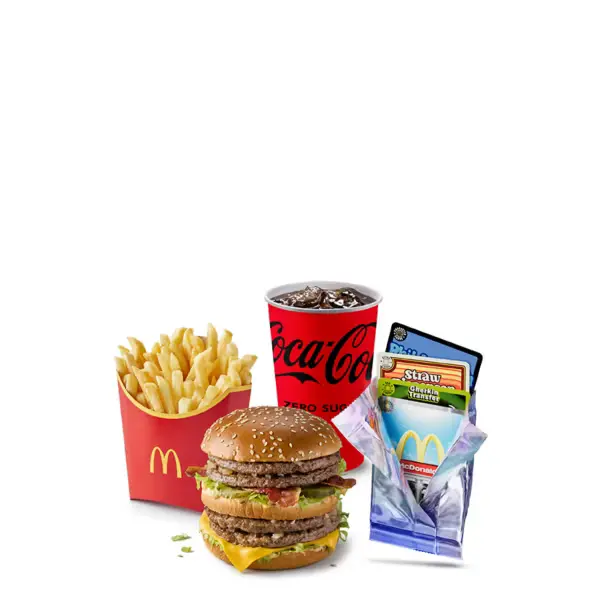 mcdonalds double big mac with bacon meal march 1